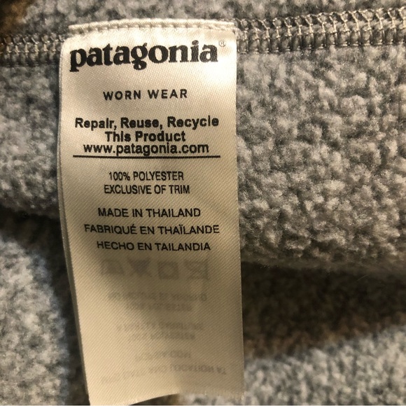 Patagonia 1/4 Zipper Better Sweater Pullover, Medium - Picture 7 of 9